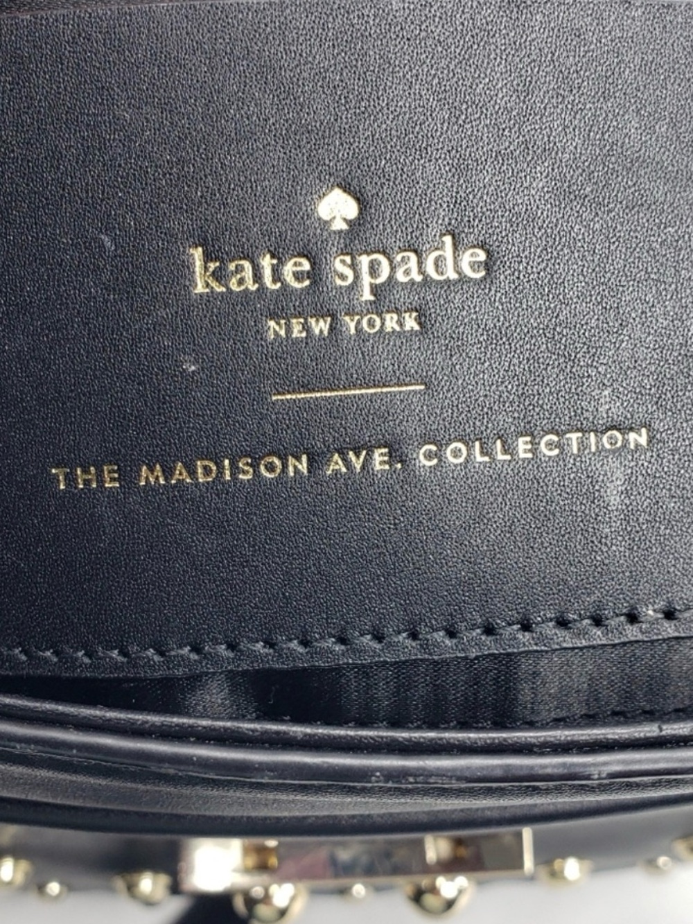Kate Spade x The Madison Ave. Collection Byrdie Studded Crossbody Bag✨ - Picture 4 of 14